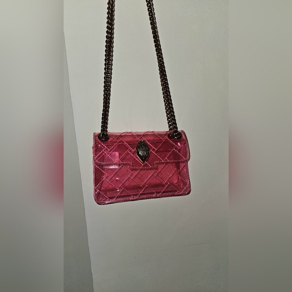 Kurt Geiger pink purse